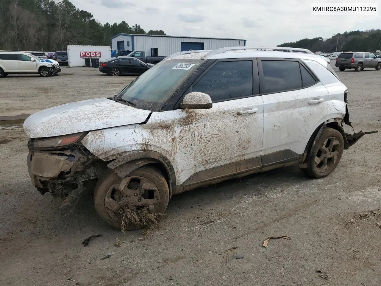 2021 Hyundai Venue Sel VIN: KMHRC8A30MU112295 Lot: 48682395