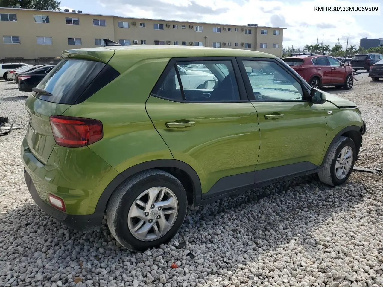 2021 Hyundai Venue Se VIN: KMHRB8A33MU069509 Lot: 48755955