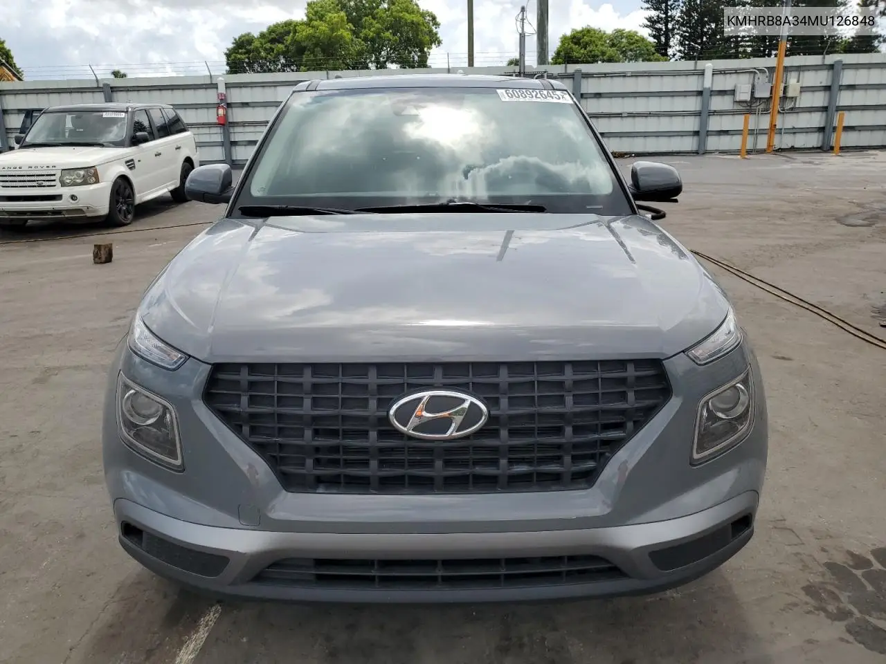 2021 Hyundai Venue Se VIN: KMHRB8A34MU126848 Lot: 60892645