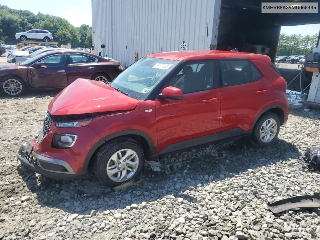 2021 Hyundai Venue Se VIN: KMHRB8A39MU065335 Lot: 61807965