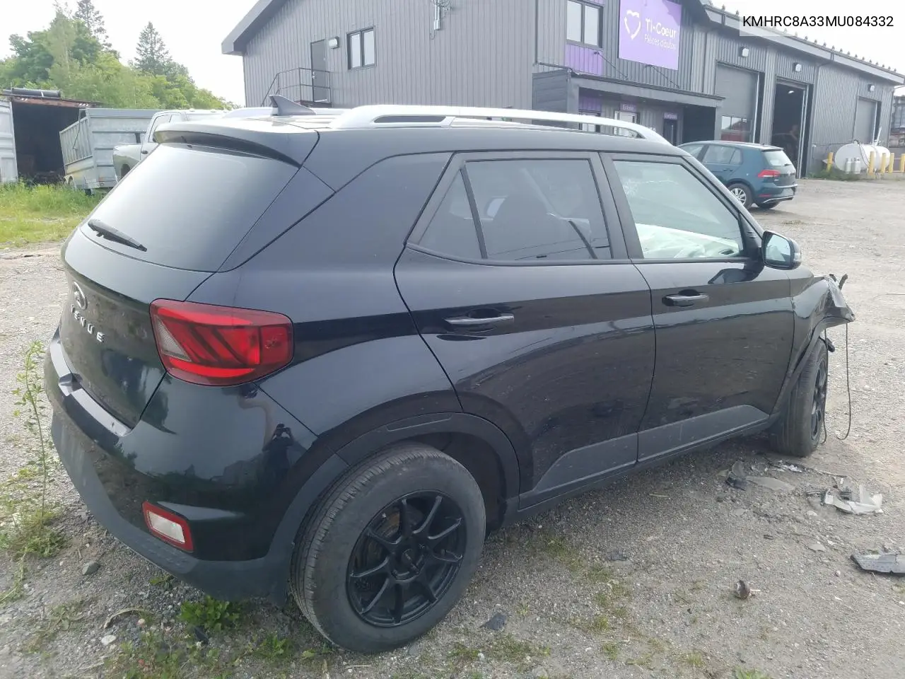 2021 Hyundai Venue Sel VIN: KMHRC8A33MU084332 Lot: 61974625