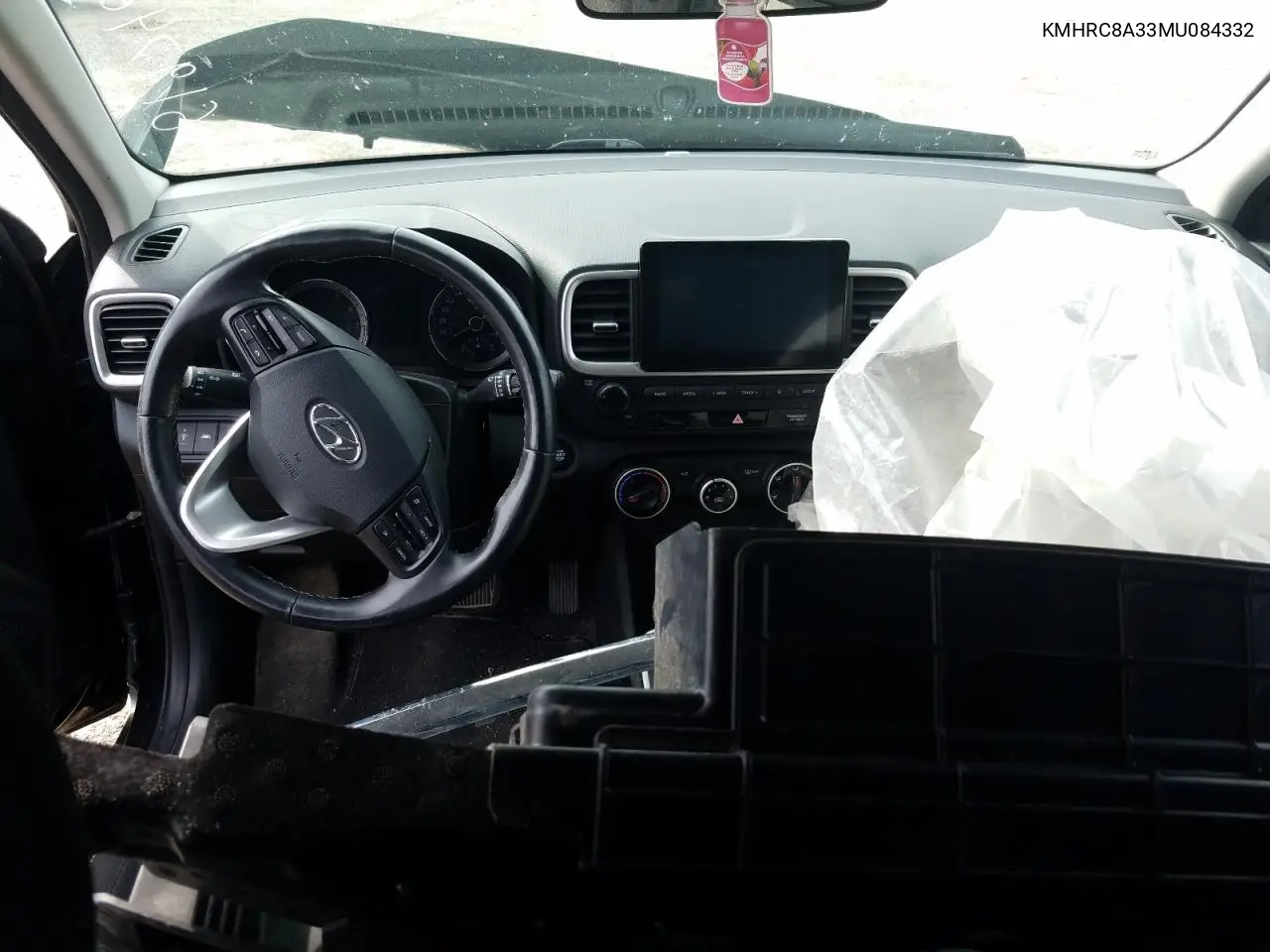 2021 Hyundai Venue Sel VIN: KMHRC8A33MU084332 Lot: 61974625