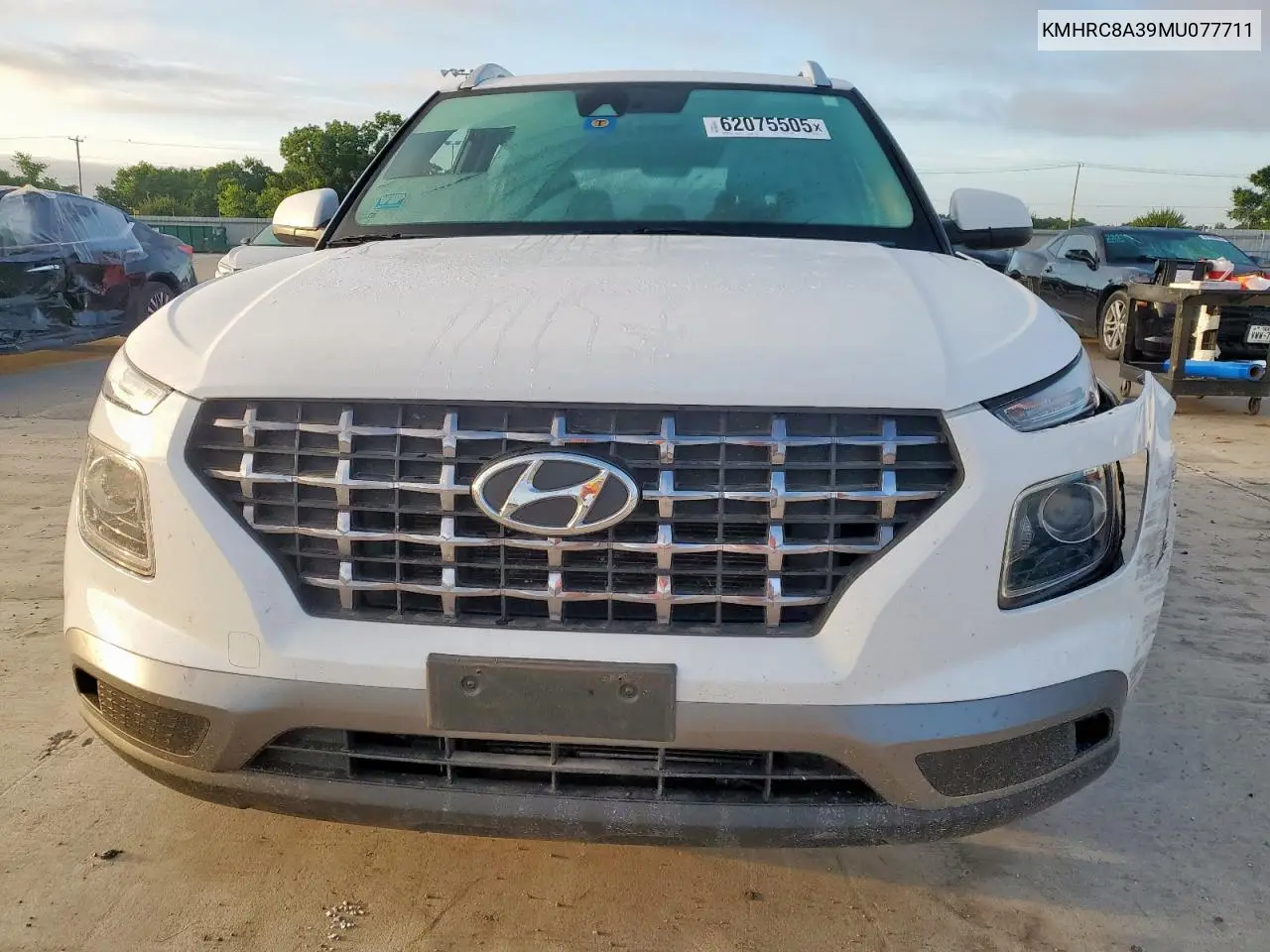 2021 Hyundai Venue Sel VIN: KMHRC8A39MU077711 Lot: 62075505