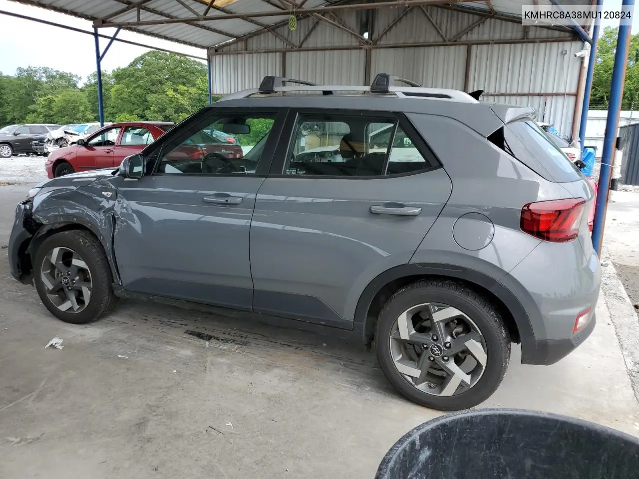 2021 Hyundai Venue Sel VIN: KMHRC8A38MU120824 Lot: 62193505