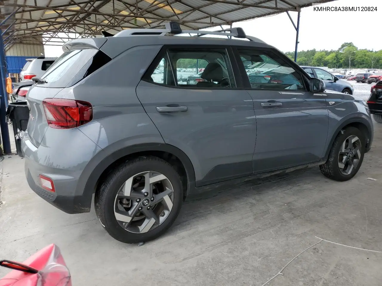 2021 Hyundai Venue Sel VIN: KMHRC8A38MU120824 Lot: 62193505