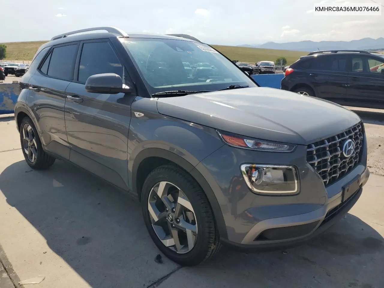 2021 Hyundai Venue Sel VIN: KMHRC8A36MU076466 Lot: 62308055