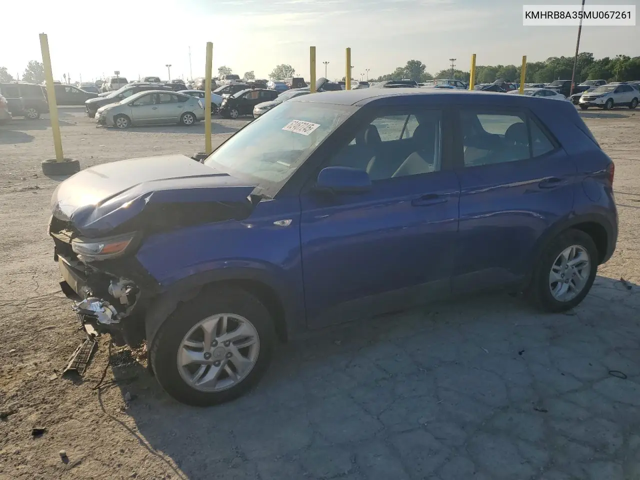 2021 Hyundai Venue Se VIN: KMHRB8A35MU067261 Lot: 62467245