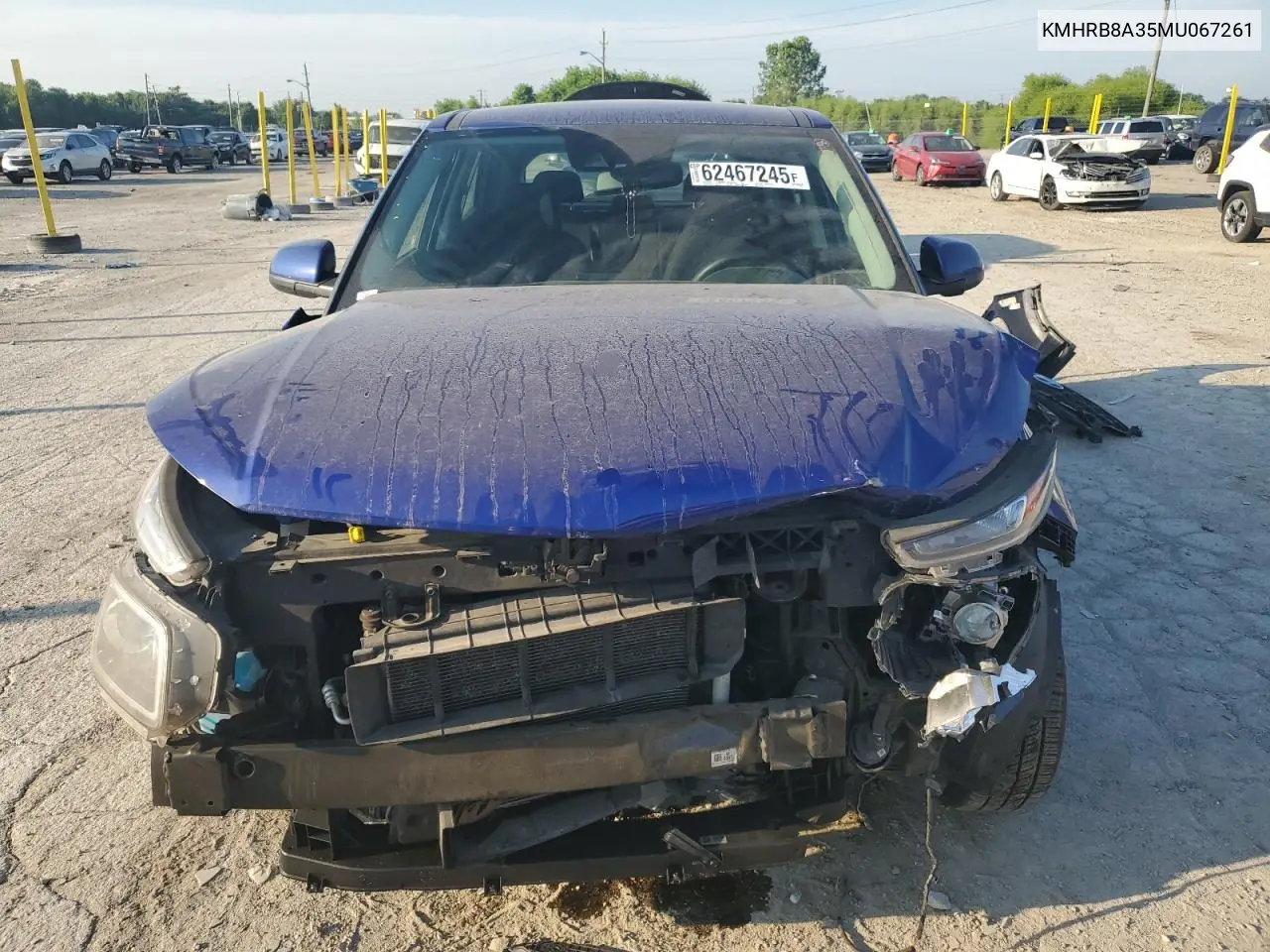 2021 Hyundai Venue Se VIN: KMHRB8A35MU067261 Lot: 62467245