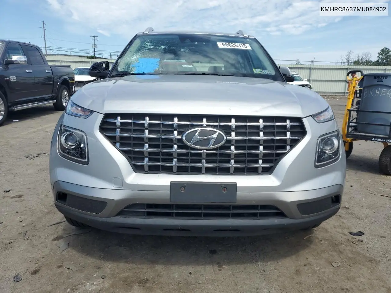 2021 Hyundai Venue Sel VIN: KMHRC8A37MU084902 Lot: 65626315