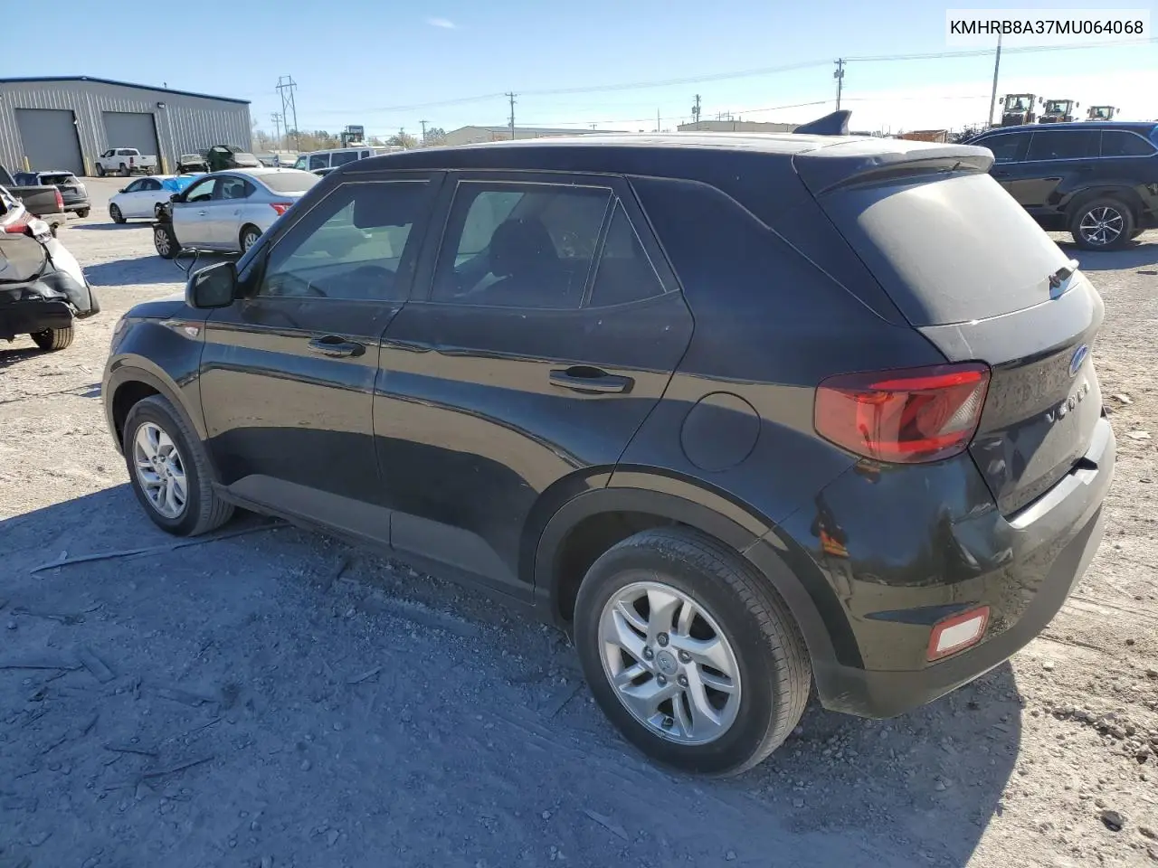 2021 Hyundai Venue Se VIN: KMHRB8A37MU064068 Lot: 81572524