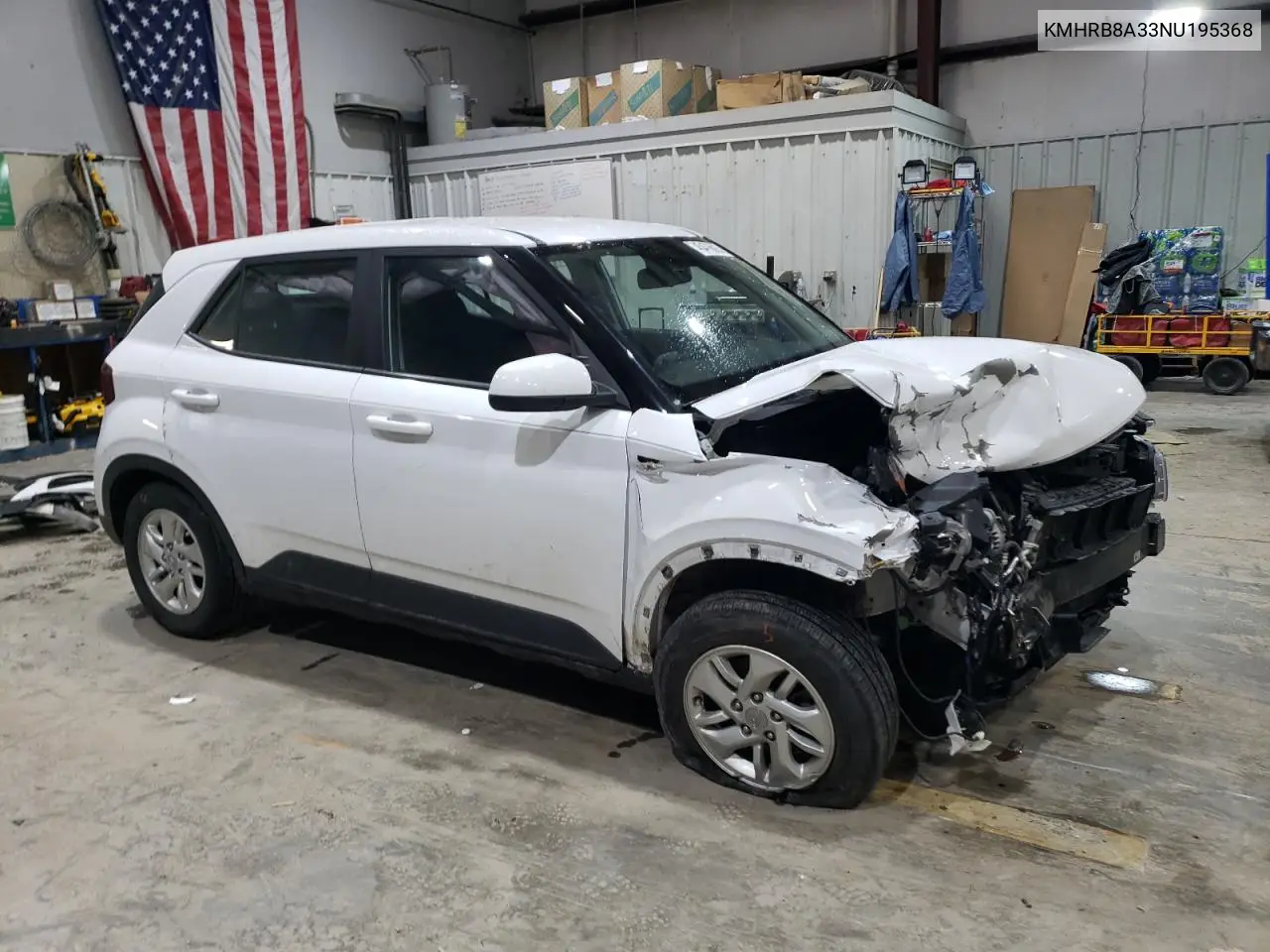 2022 Hyundai Venue Se VIN: KMHRB8A33NU195368 Lot: 45476625