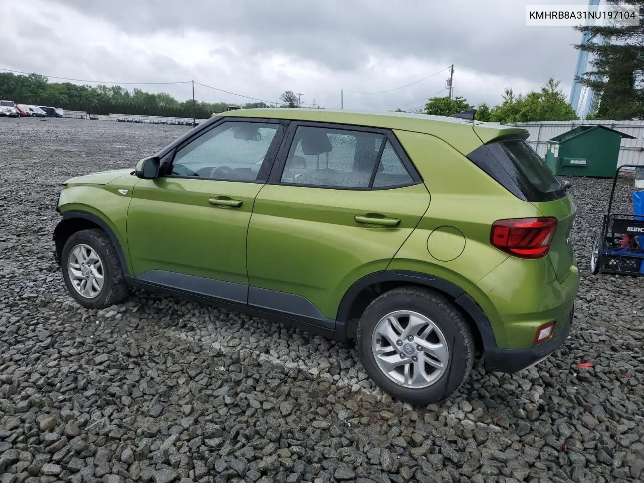 2022 Hyundai Venue Se VIN: KMHRB8A31NU197104 Lot: 54650755
