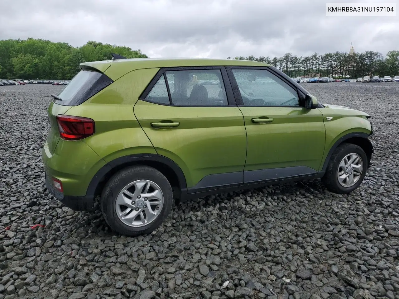 2022 Hyundai Venue Se VIN: KMHRB8A31NU197104 Lot: 54650755