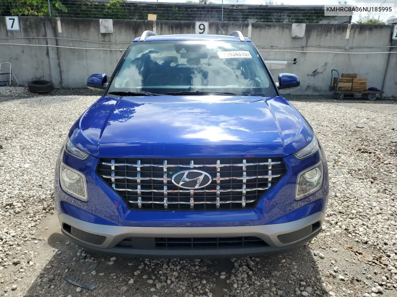 2022 Hyundai Venue Sel VIN: KMHRC8A36NU185995 Lot: 55934315