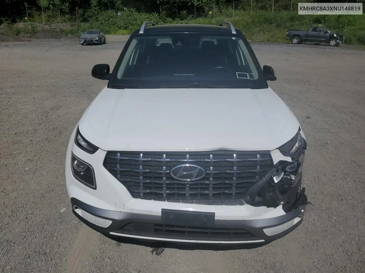 2022 Hyundai Venue Sel VIN: KMHRC8A3XNU148819 Lot: 62089855