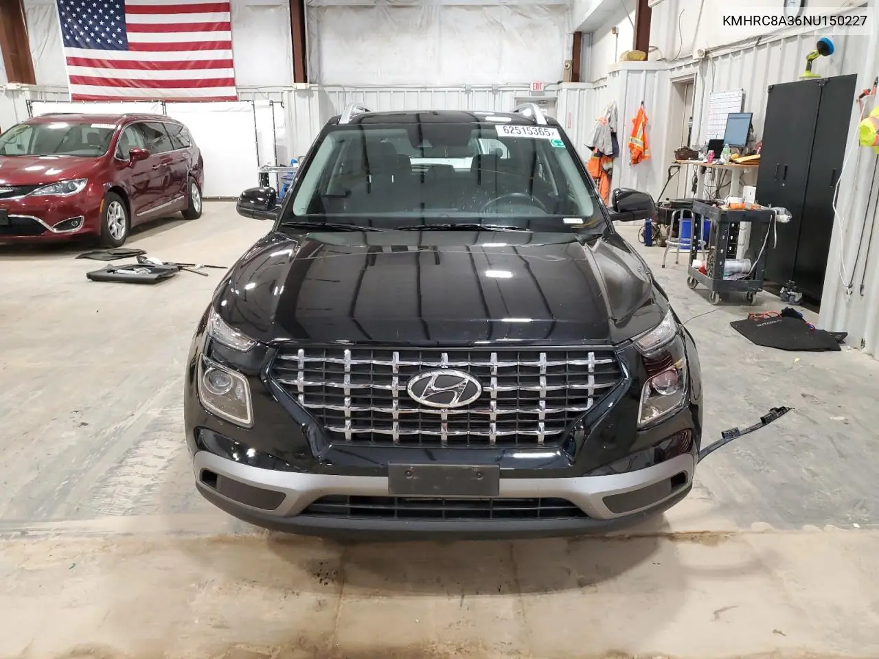 2022 Hyundai Venue Sel VIN: KMHRC8A36NU150227 Lot: 62515365