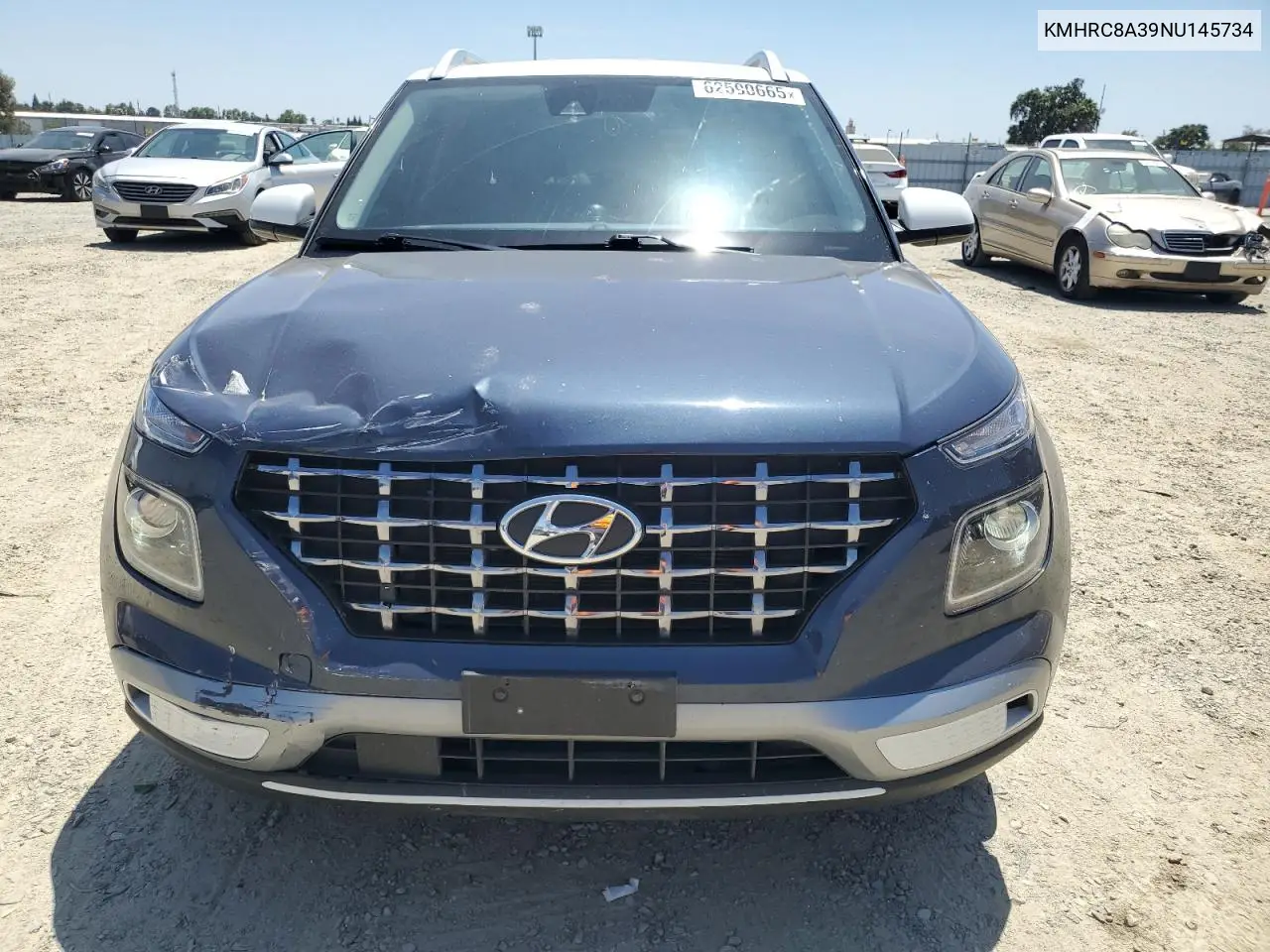 2022 Hyundai Venue Sel VIN: KMHRC8A39NU145734 Lot: 62590665