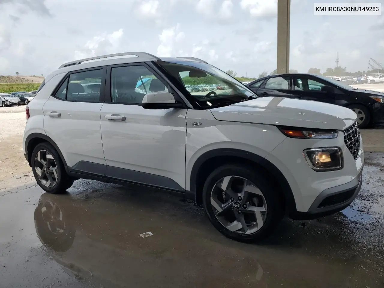 2022 Hyundai Venue Sel VIN: KMHRC8A30NU149283 Lot: 62710495