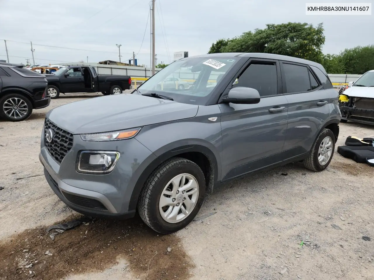 2022 Hyundai Venue Se VIN: KMHRB8A30NU141607 Lot: 63023035