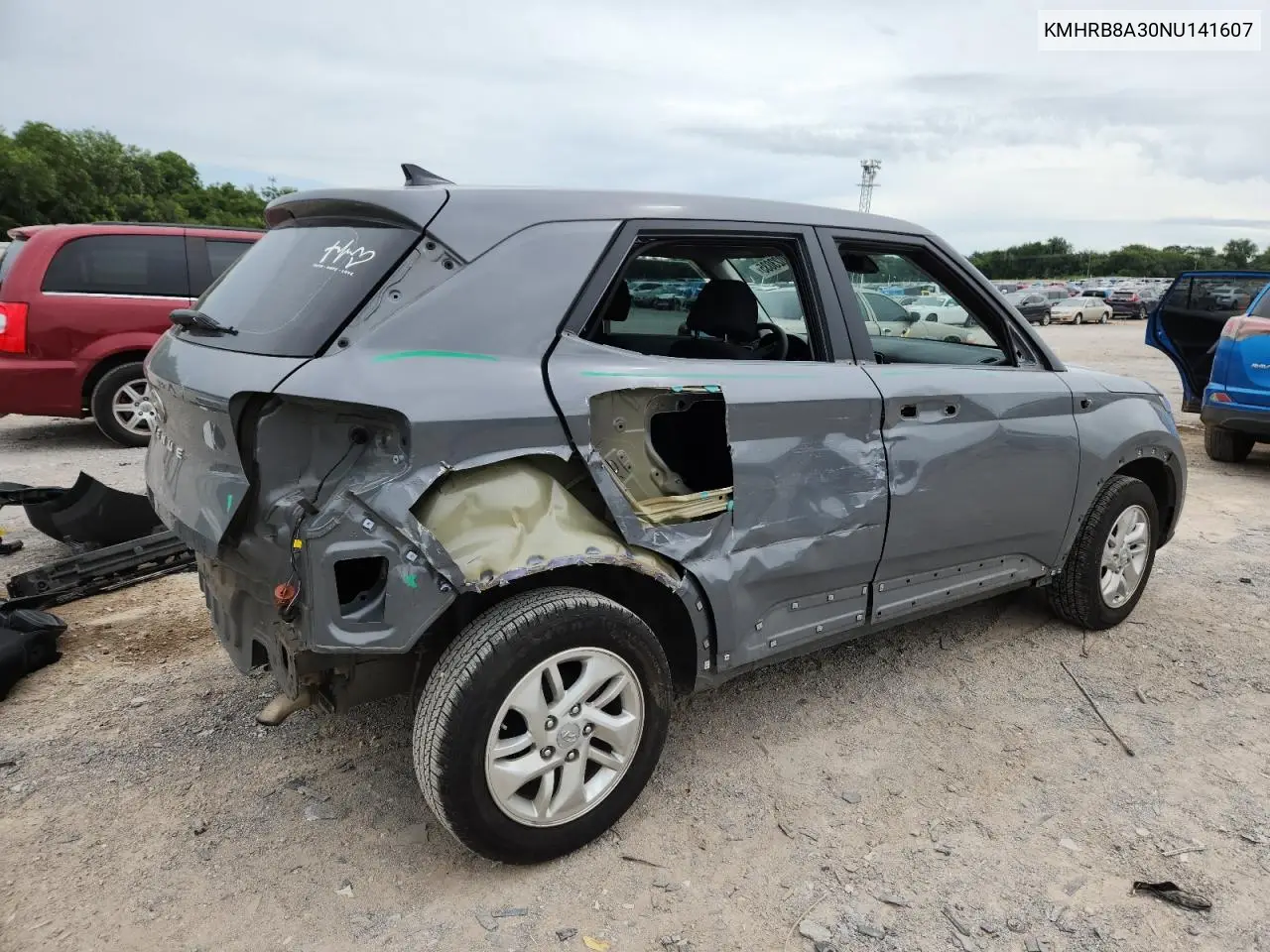 2022 Hyundai Venue Se VIN: KMHRB8A30NU141607 Lot: 63023035