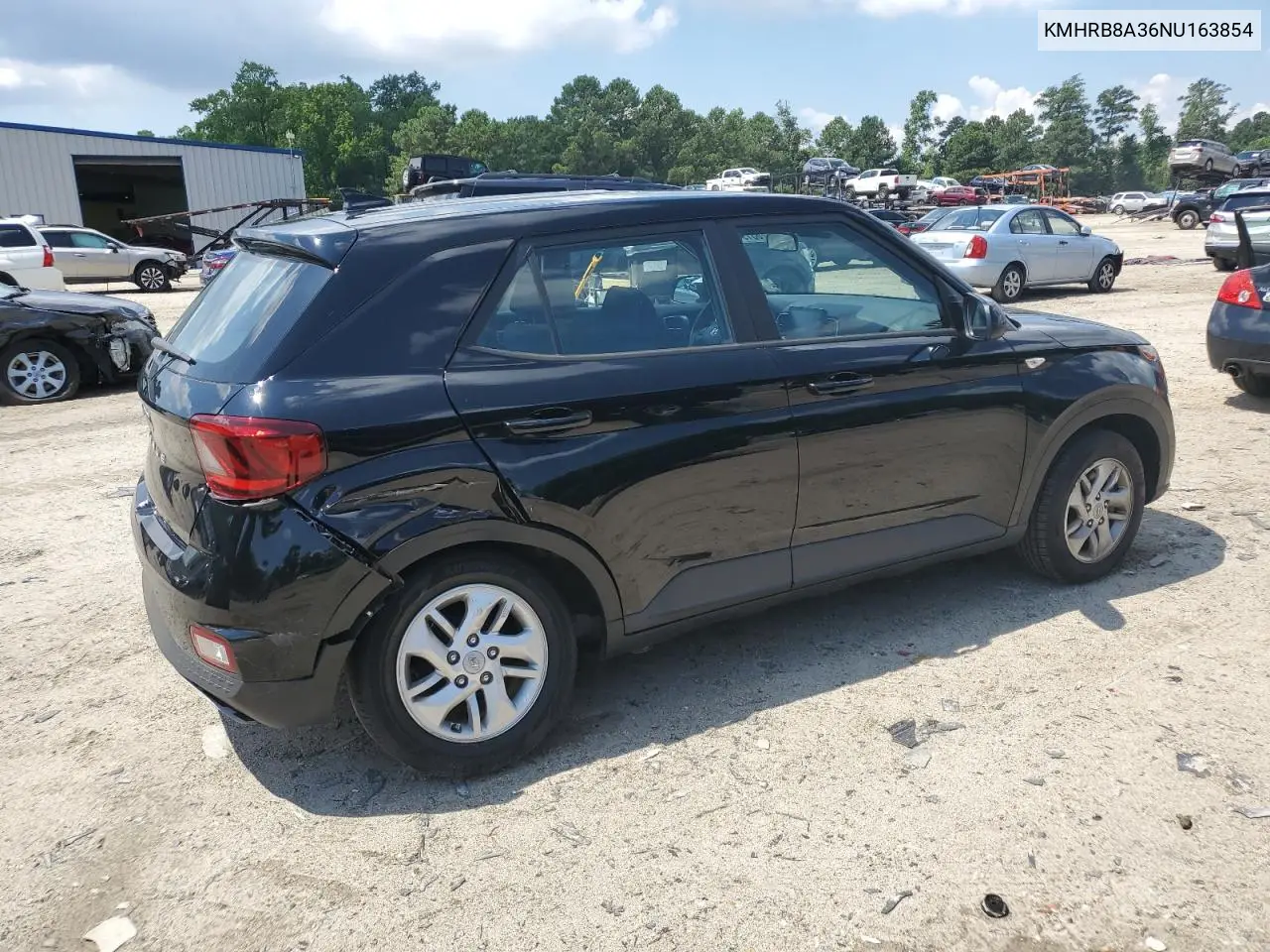 2022 Hyundai Venue Se VIN: KMHRB8A36NU163854 Lot: 63194795