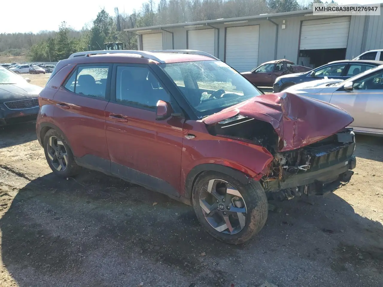 2023 Hyundai Venue Sel VIN: KMHRC8A38PU276947 Lot: 45894275