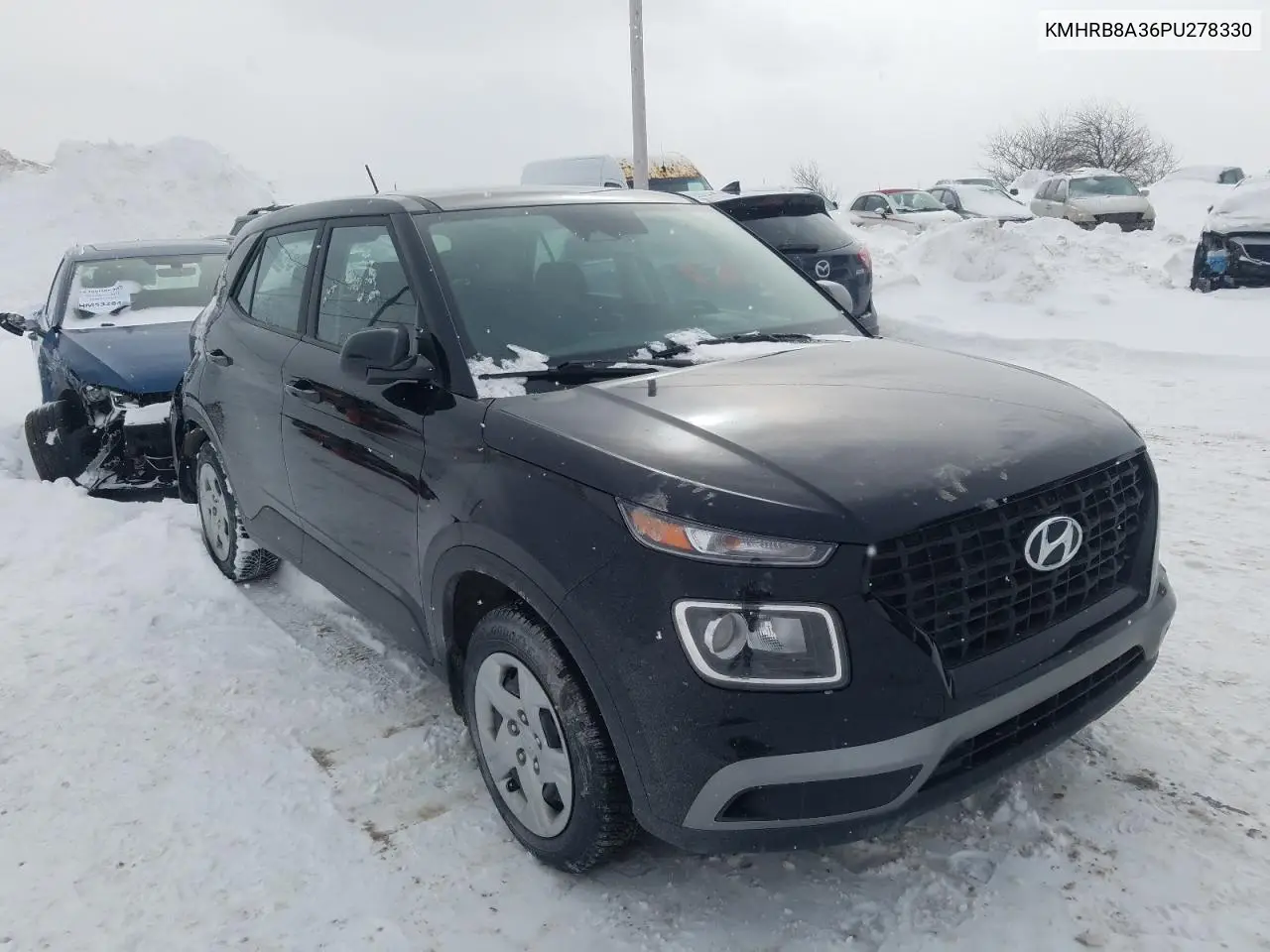 2023 Hyundai Venue Se VIN: KMHRB8A36PU278330 Lot: 46577395