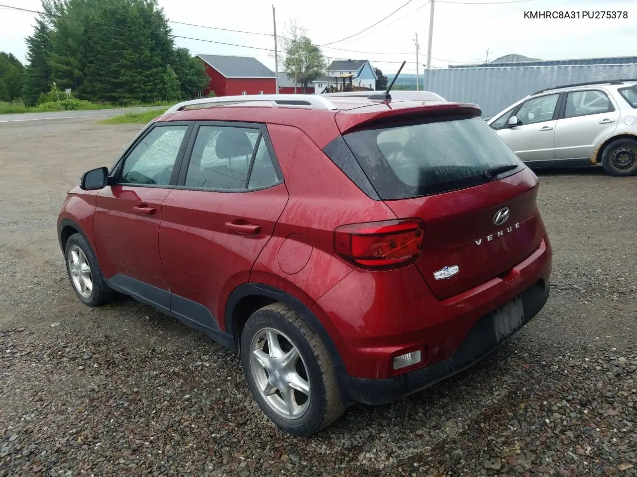 2023 Hyundai Venue Sel VIN: KMHRC8A31PU275378 Lot: 62130535