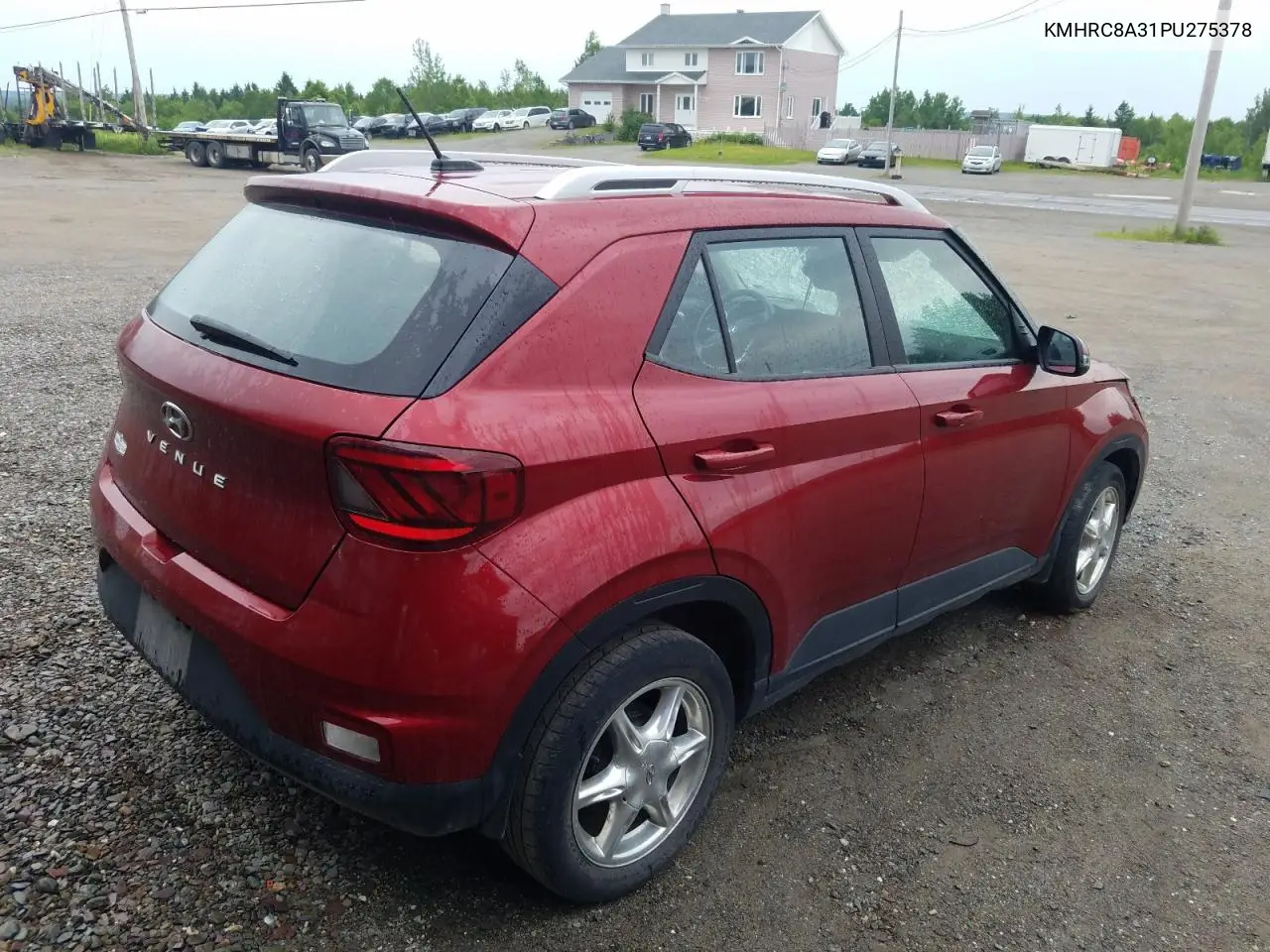2023 Hyundai Venue Sel VIN: KMHRC8A31PU275378 Lot: 62130535