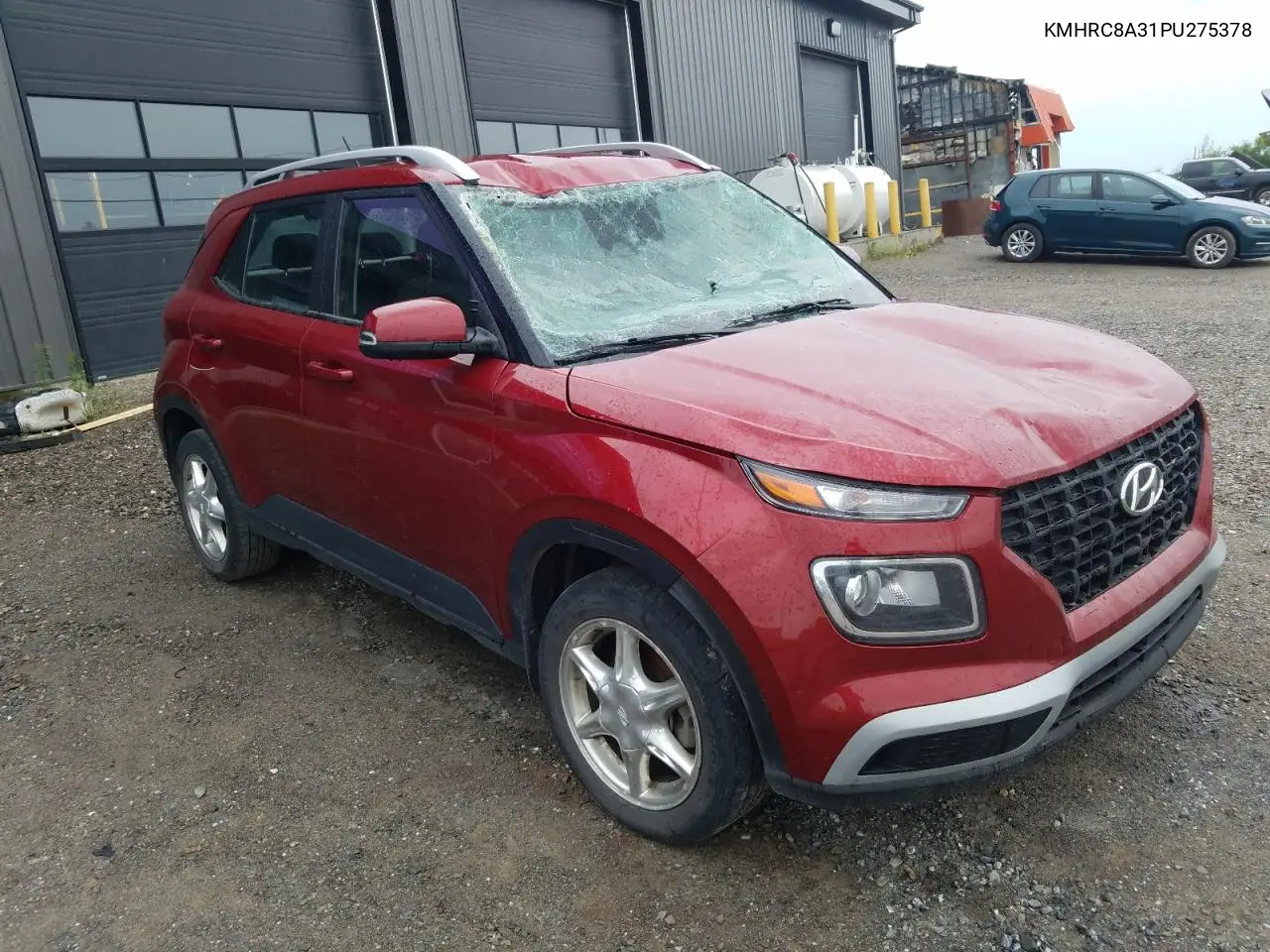 2023 Hyundai Venue Sel VIN: KMHRC8A31PU275378 Lot: 62130535