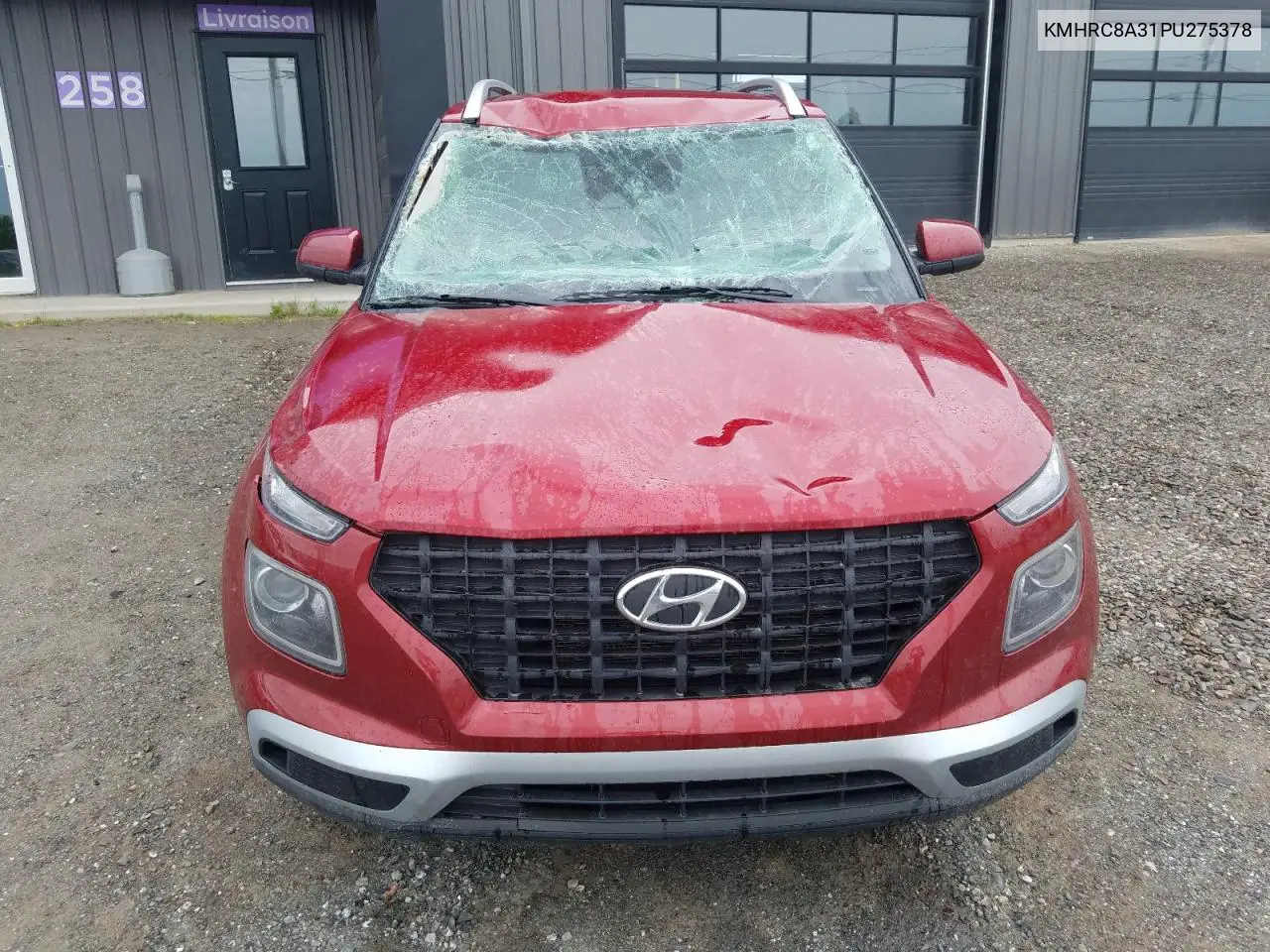 2023 Hyundai Venue Sel VIN: KMHRC8A31PU275378 Lot: 62130535