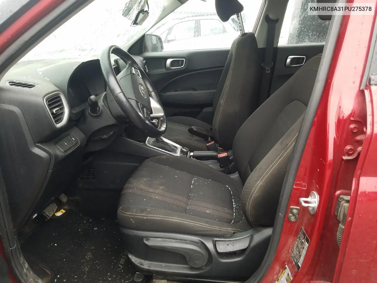 2023 Hyundai Venue Sel VIN: KMHRC8A31PU275378 Lot: 62130535