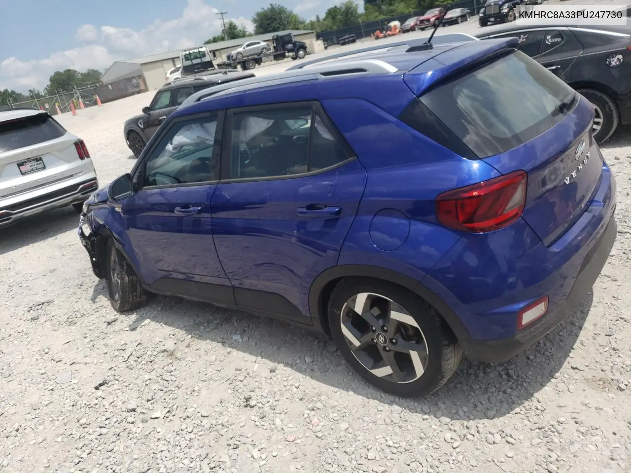 2023 Hyundai Venue Sel VIN: KMHRC8A33PU247730 Lot: 62546345