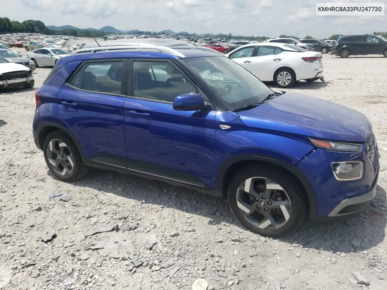 2023 Hyundai Venue Sel VIN: KMHRC8A33PU247730 Lot: 62546345