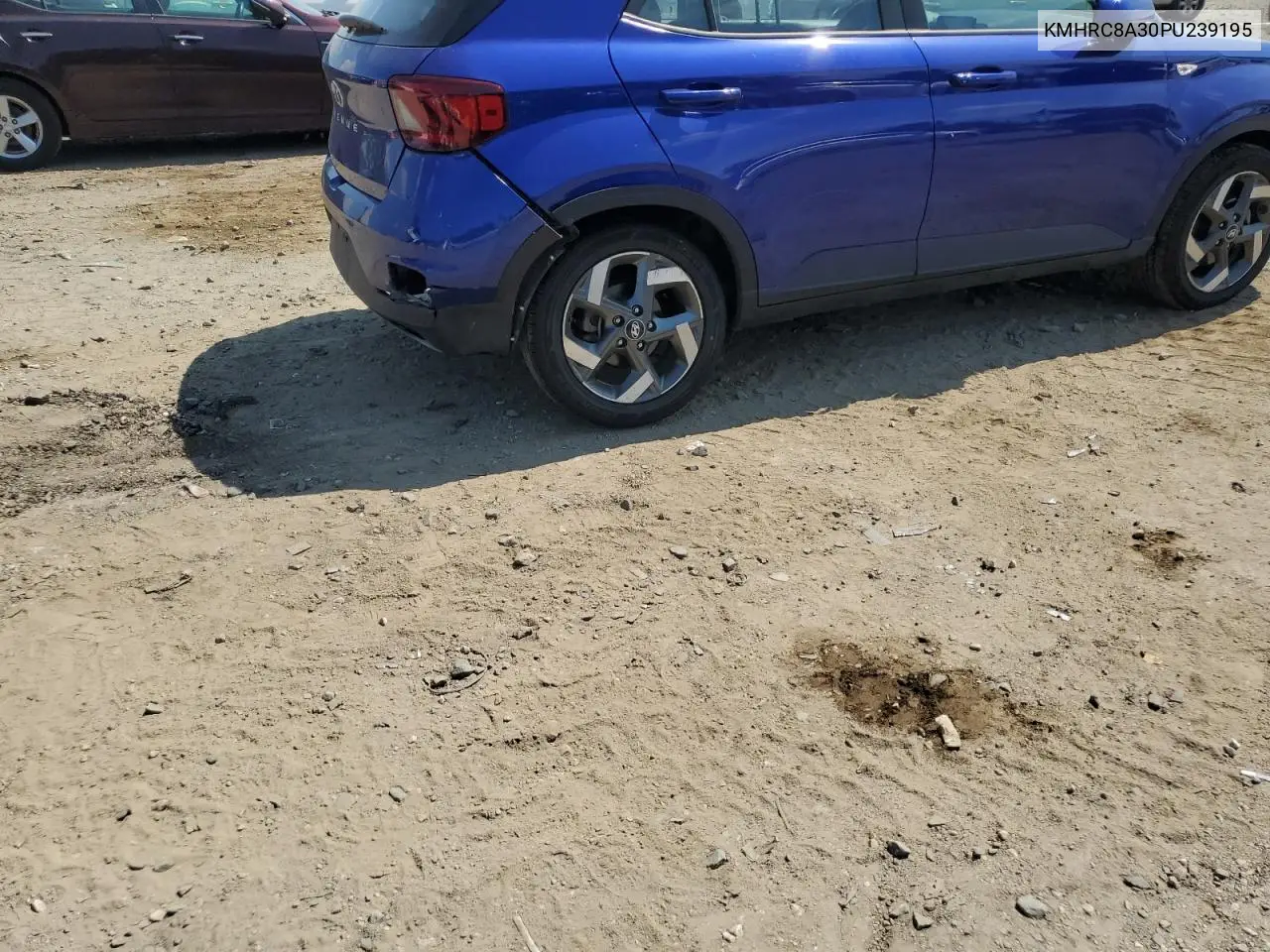2023 Hyundai Venue Sel VIN: KMHRC8A30PU239195 Lot: 62968855