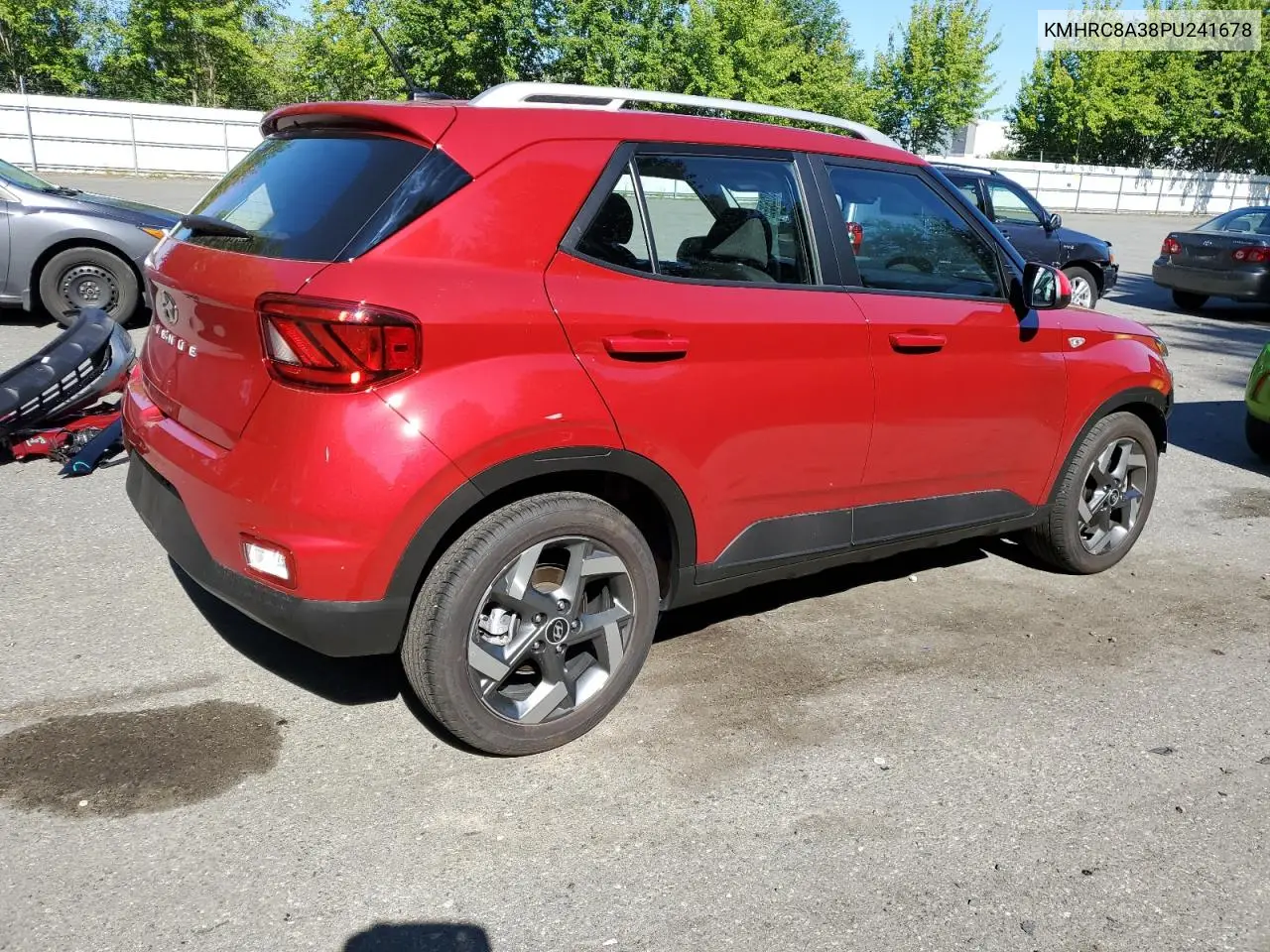 2023 Hyundai Venue Sel VIN: KMHRC8A38PU241678 Lot: 63026355