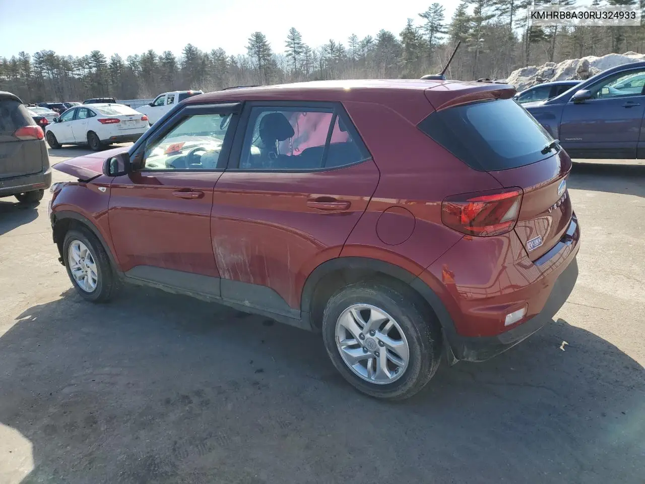 2024 Hyundai Venue Se VIN: KMHRB8A30RU324933 Lot: 47050945