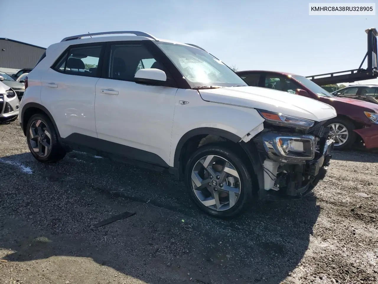 2024 Hyundai Venue Sel VIN: KMHRC8A38RU328905 Lot: 51745915