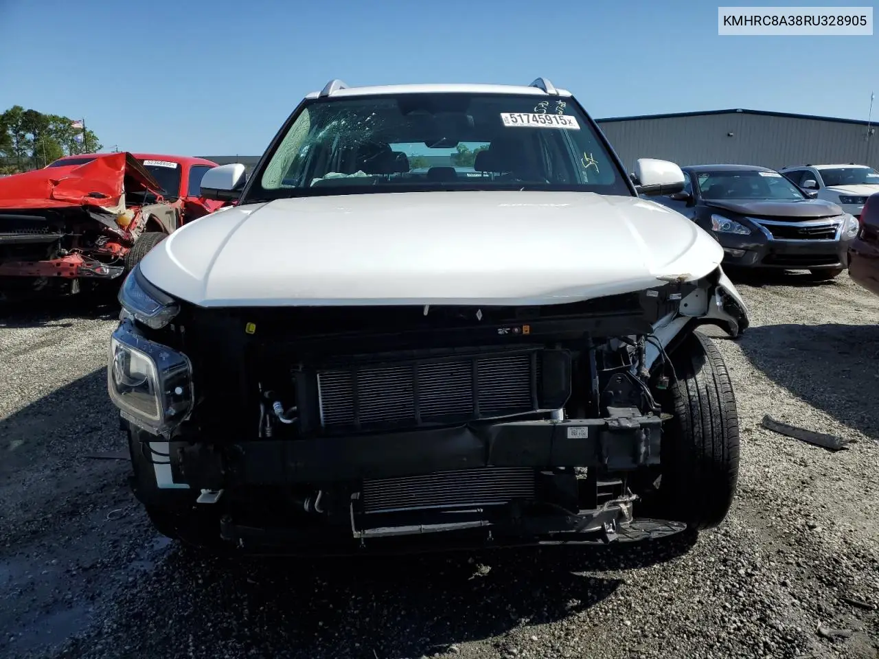 2024 Hyundai Venue Sel VIN: KMHRC8A38RU328905 Lot: 51745915