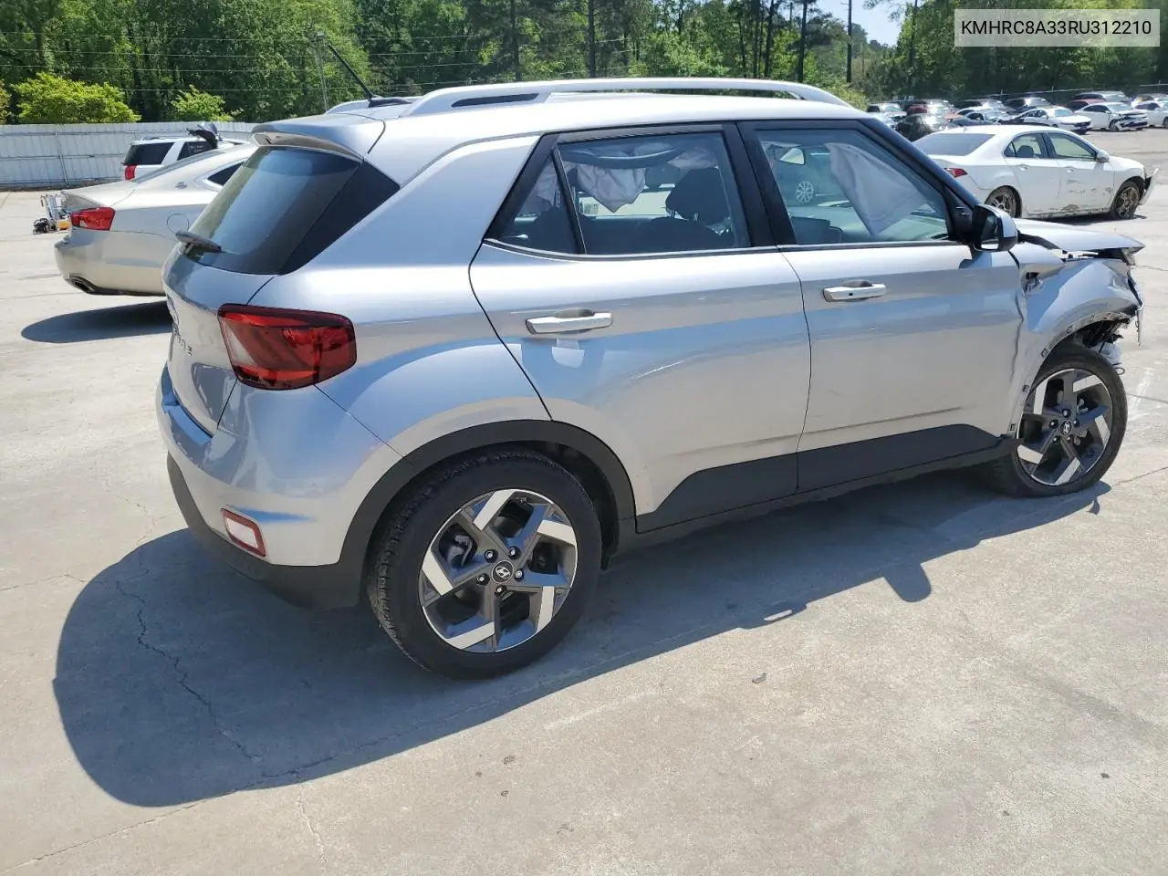 2024 Hyundai Venue Sel VIN: KMHRC8A33RU312210 Lot: 52495405