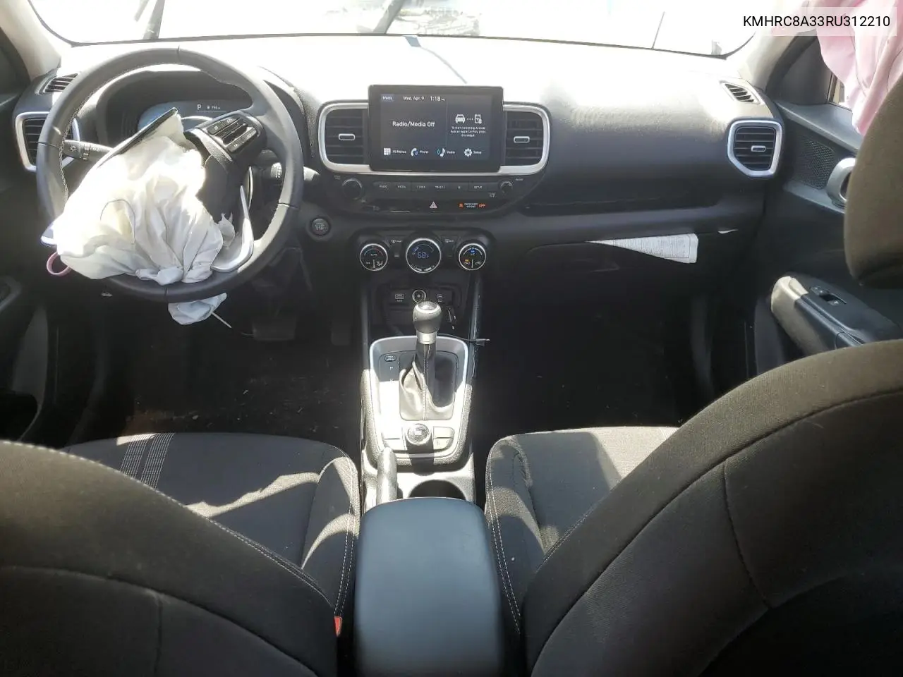 2024 Hyundai Venue Sel VIN: KMHRC8A33RU312210 Lot: 52495405