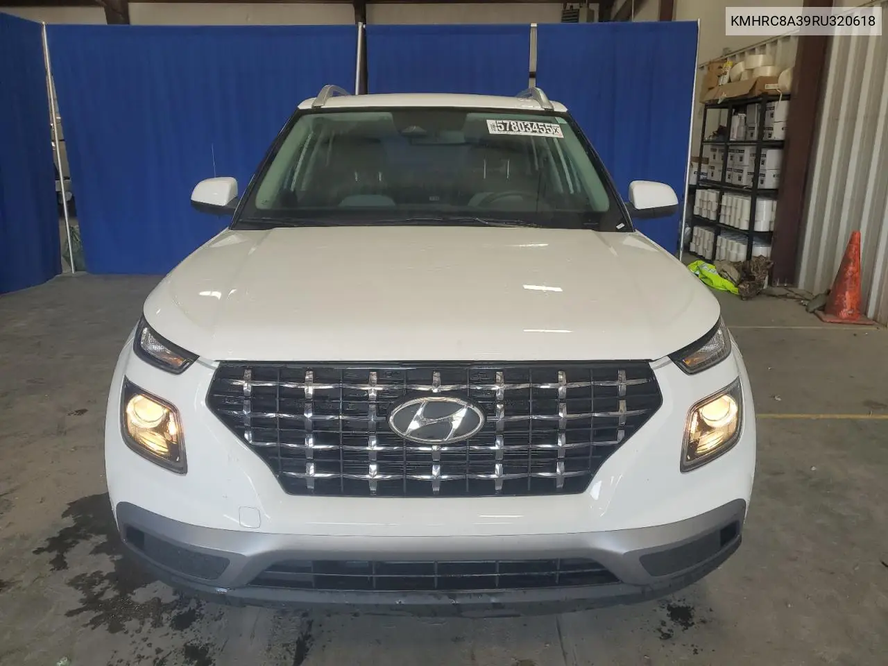2024 Hyundai Venue Sel VIN: KMHRC8A39RU320618 Lot: 57803455