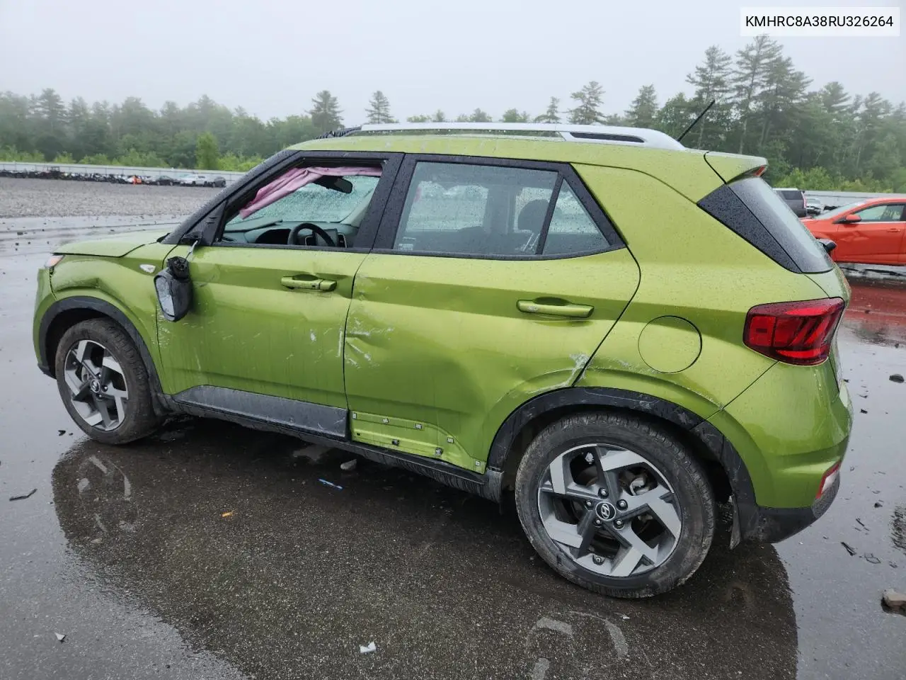 2024 Hyundai Venue Sel VIN: KMHRC8A38RU326264 Lot: 60737555