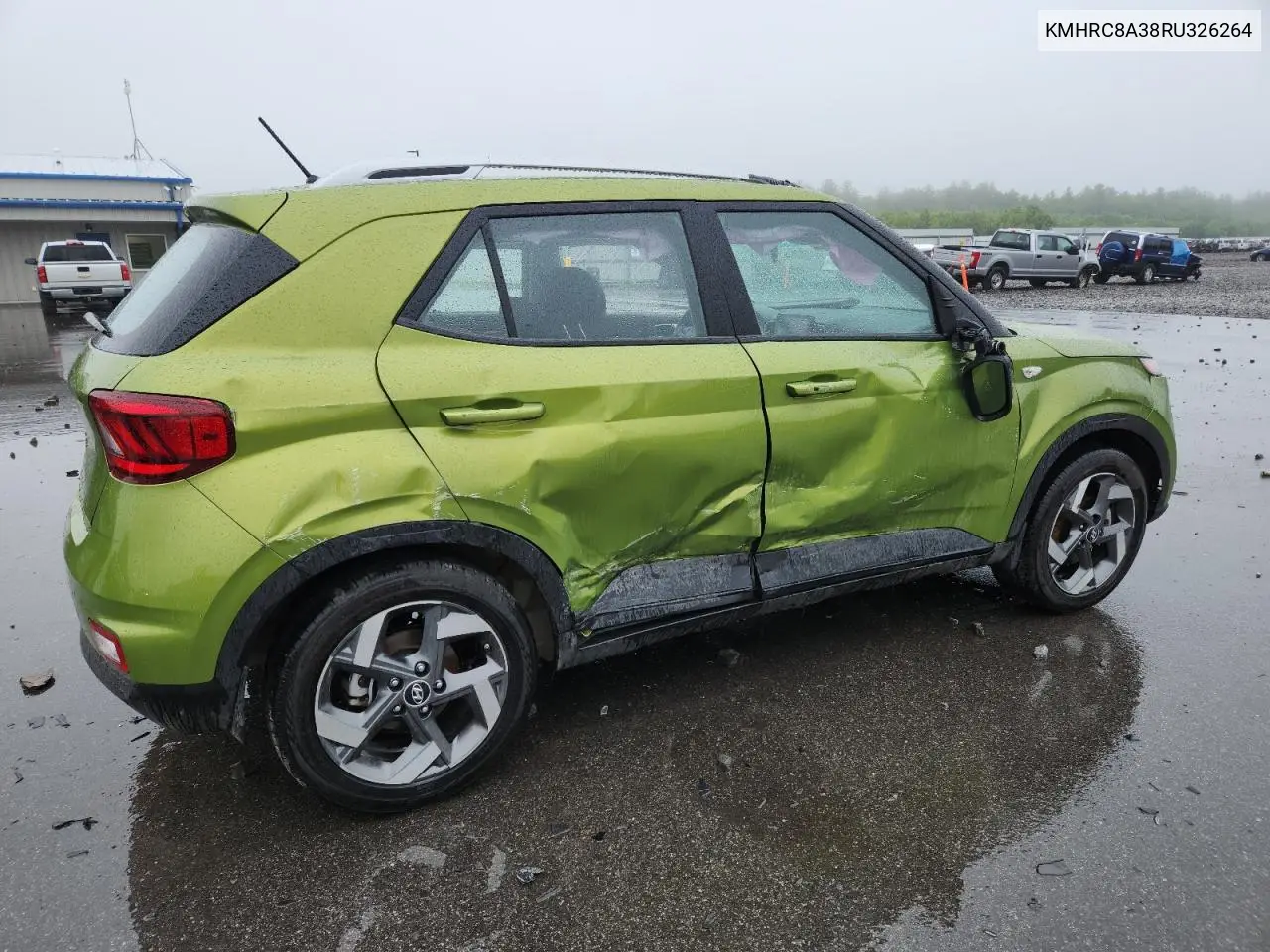 2024 Hyundai Venue Sel VIN: KMHRC8A38RU326264 Lot: 60737555