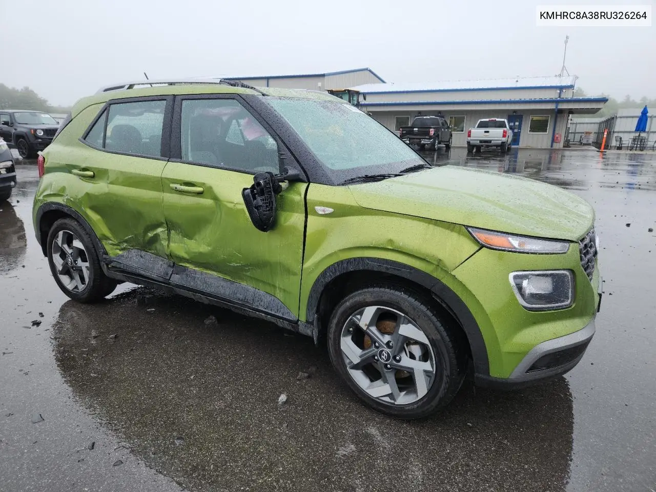 2024 Hyundai Venue Sel VIN: KMHRC8A38RU326264 Lot: 60737555
