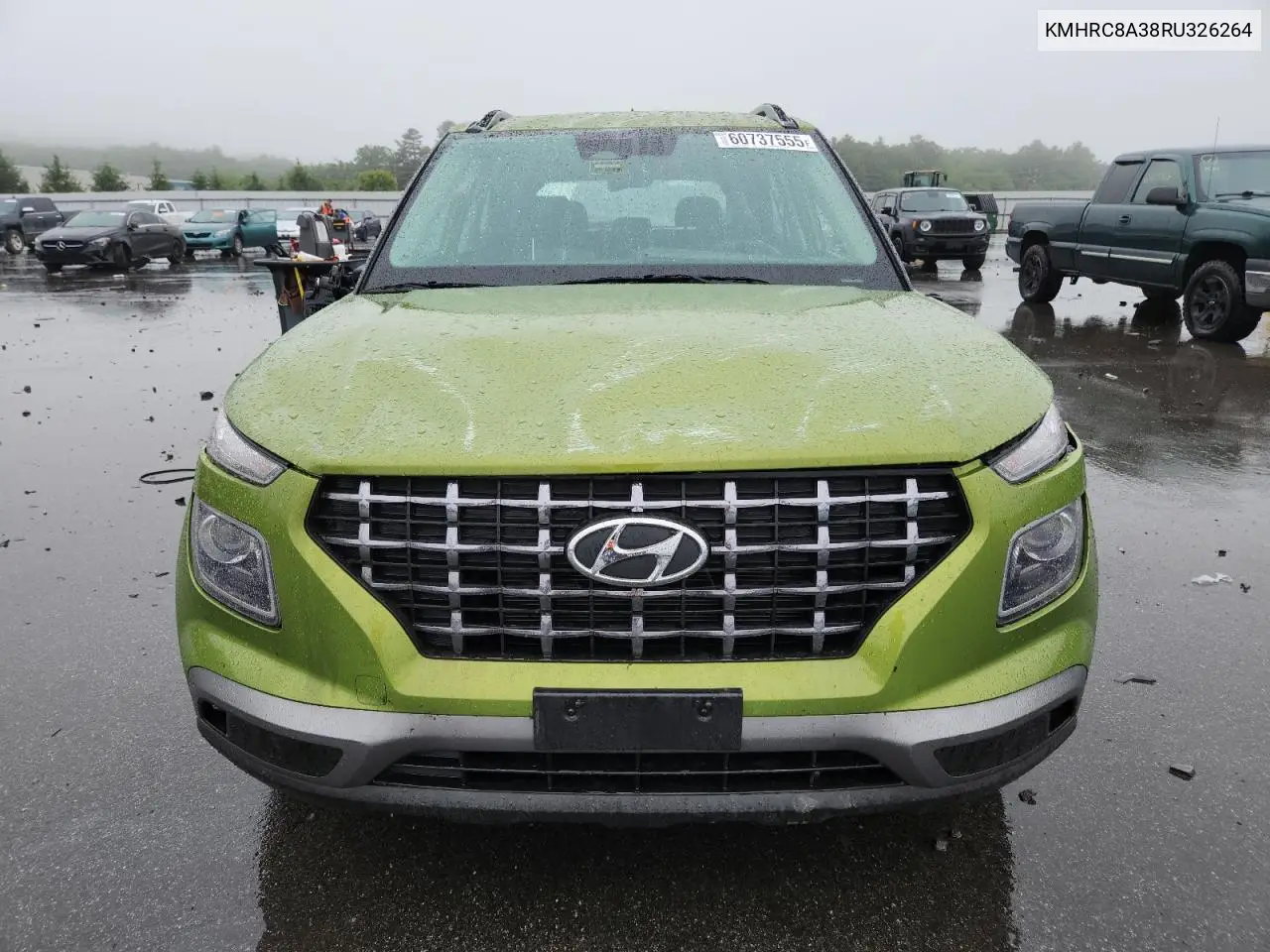 2024 Hyundai Venue Sel VIN: KMHRC8A38RU326264 Lot: 60737555