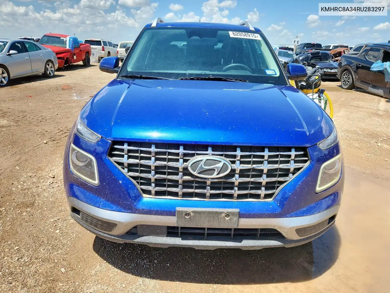 2024 Hyundai Venue Sel VIN: KMHRC8A34RU283297 Lot: 62058915
