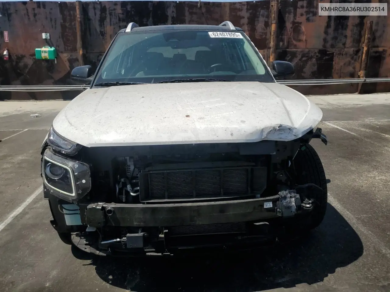 2024 Hyundai Venue Sel VIN: KMHRC8A36RU302514 Lot: 62407895