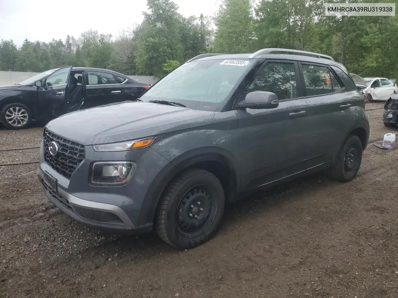 2024 Hyundai Venue Sel VIN: KMHRC8A39RU319338 Lot: 62462885