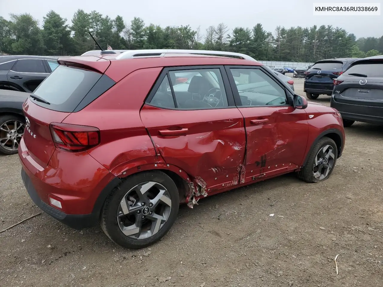 2024 Hyundai Venue Sel VIN: KMHRC8A36RU338669 Lot: 62567855